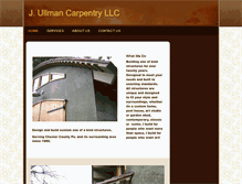 Tablet Screenshot of jullmancarpentryllc.com